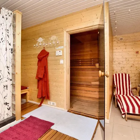 木屋 Beautiful Chalet With Sauna Near Forest In 杜柏
